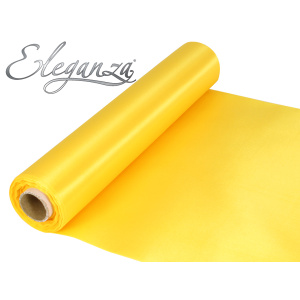 Eleganza Satin Fabric 29cm X 20m Yellow No.11