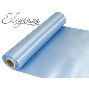 Eleganza Satin Fabric 29cm X 20m Lt.blue No.25