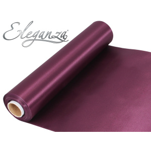Eleganza Satin Fabric 29cm X 20m Burgundy No.17