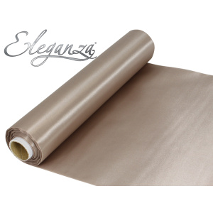 Eleganza Satin Fabric 29cm X 20m Vintage Champagne No.78