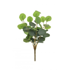 Silk Sml Silver Dollar Euc Bunch N. Grn