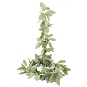 Lambs Ear Garland Natural Green