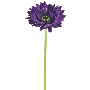 Silk Small Head Gerbera Purple
