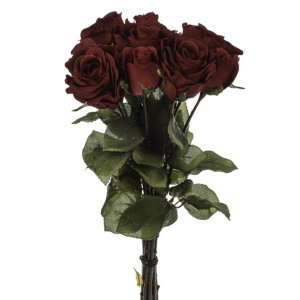 Rose Bunch Red 44cm
