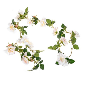 Rose Garland Cream 185cm
