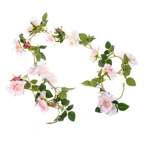 Rose Garland Pink 185cm