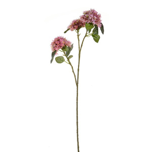 Artificial Sedum Spray Dark Pink