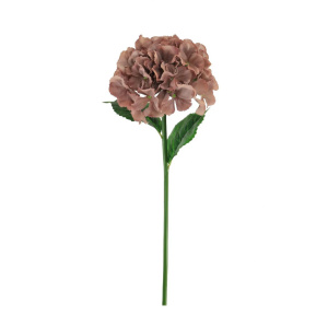 Silk 54cm French Hydrangea Vintage Mauve