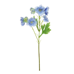 Silk Dehlia Spray Blue