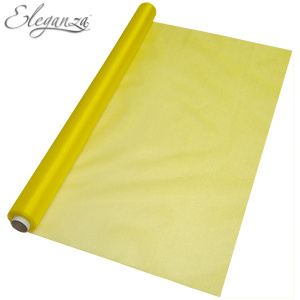 Eleganza Sheer Organza 70cm X 10m No.11 Yellow