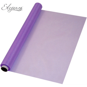 Eleganza Soft Sheer Organza 47cm X 10m No.36 Purple