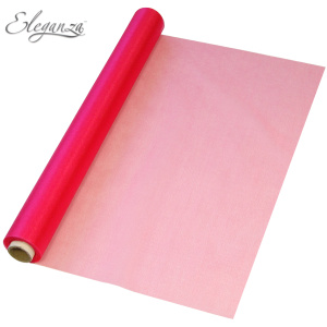 Eleganza Soft Sheer Organza 47cm X 10m No.30 Deep Cerise