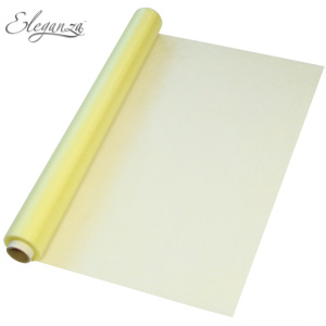 Eleganza Soft Sheer Organza 47cm X 10m No.10 Pale Yellow