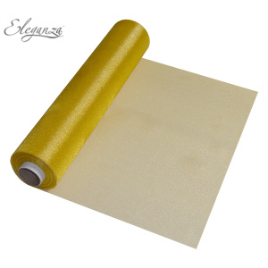Eleganza Soft Sheer Organza 29cm X 25m No.35 Gold