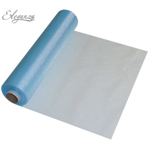 Eleganza Soft Sheer Organza 29cm X 25m No.25 Lt. Blue