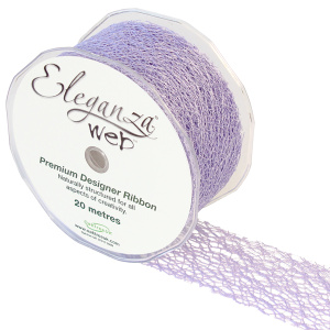 Eleganza Web Ribbon 50mm X 20m Lavender No.45