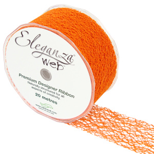 Eleganza Web Ribbon 50mm X 20m Orange No.04