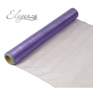 Eleganza Woven Edge Organza 40cm X 9m Lavender No.45