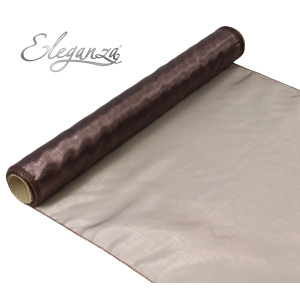 Eleganza Woven Edge Organza 40cm X 9m Pewter No.68