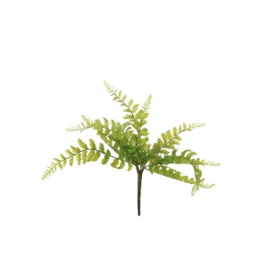 Plastic Curly Fern Bunch Nat.green