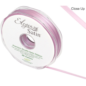 Eleganza Double Faced Satin 3mm X 50m Fashion Pink No.22