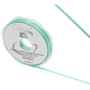 Eleganza Double Faced Satin 3mm X 50m Mint No.13