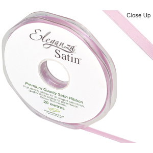 Eleganza Double Faced Satin 6mm X 20m Fashion Pink No.22