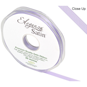 Eleganza Double Faced Satin 6mm X 20m Lavender No.45