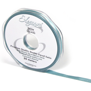 Eleganza Double Faced Satin 6mm X 20m Sea Breeze No.59