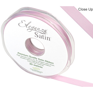 Eleganza Double Faced Satin 10mm X 20m Fashion Pink No.22