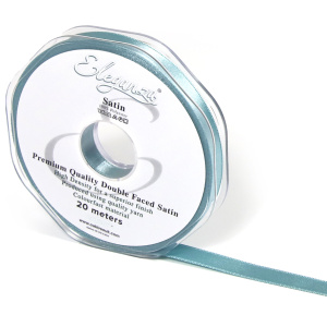 Eleganza Double Faced Satin 10mm X 20m Sea Breeze No.59