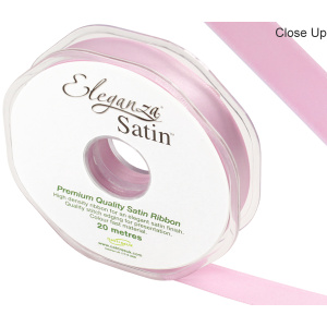 Eleganza Double Faced Satin 15mm X 20m Fashion Pink No.22