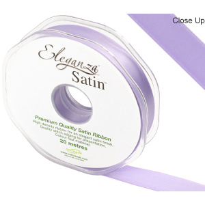 Eleganza Double Faced Satin 15mm X 20m Lavender No.45