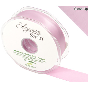 Eleganza Double Faced Satin 25mm X 20m Fashion Pink No.22