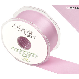 Eleganza Double Faced Satin 38mm X 20m Fashion Pink No.22