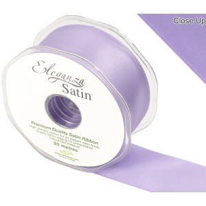 Eleganza Double Faced Satin 38mm X 20m Lavender No.45