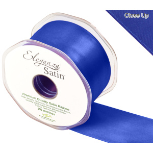Eleganza Double Faced Satin 50mm X 20m Royal Blue No.18