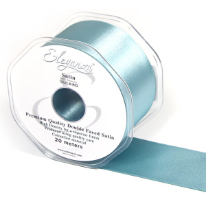 Eleganza Double Faced Satin 50mm X 20m Sea Breeze No.59