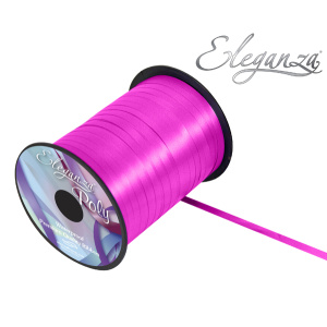 Eleganza Poly Curling Ribbon 5mm X500yds No.28 Fuchsia