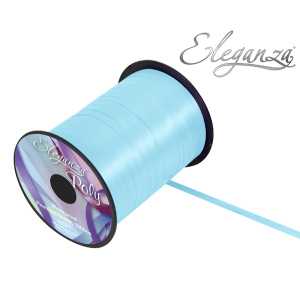 Eleganza Poly Curling Ribbon 5mm X500yds No.25 Lt.blue