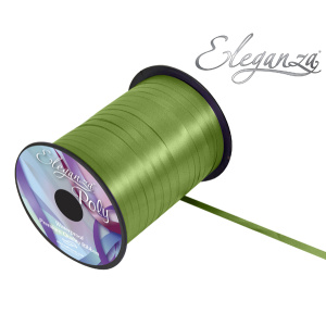Eleganza Poly Curling Ribbon 5mm X500yds No.27 Pistachio Green