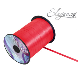 Eleganza Poly Curling Ribbon 5mm X500yds No.16 Red