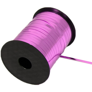 Eleganza Poly Curling Ribbon Metallic 5mm X250yds Lt. Pink