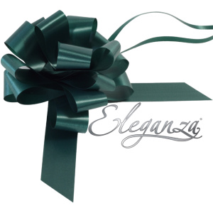 Eleganza Poly Pull Bows 30mm X 30pcs Green No.50