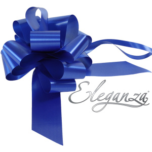 Eleganza Poly Pull Bows 50mm X 20pcs Royal Blue No.18