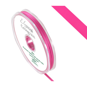 Eleganza Premium Grosgrain Ribbon 3mm X 40m Fuchsia No.28
