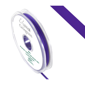 Eleganza Premium Grosgrain Ribbon 3mm X 40m Purple No.36