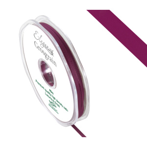Eleganza Premium Grosgrain Ribbon 3mm X 40m Burgundy No.17
