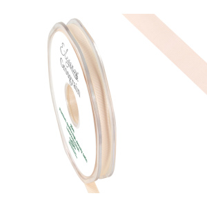 Eleganza Premium Grosgrain Ribbon 6mm X 20m Cream No.62