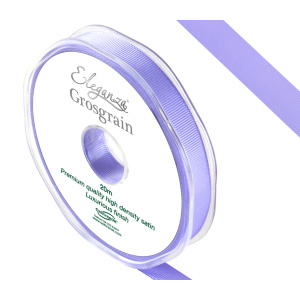 Eleganza Premium Grosgrain Ribbon 10mm X 20m Lavender No.45
